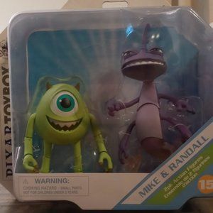 Disney Pixar Toybox MIKE & RANDALL action figures MONSTERS INC.